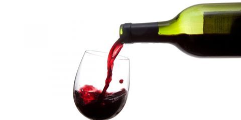Heerlijke fles wijn